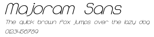 Majoram Sans.ttf