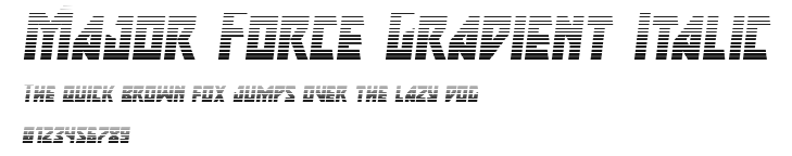 Major Force Gradient Italic.ttf