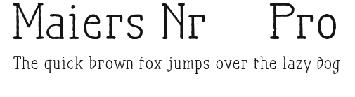 Maiers Nr.21 Pro.otf