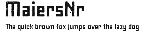 MaiersNr8.otf