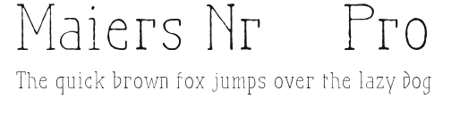 Maiers Nr.21 Pro.otf