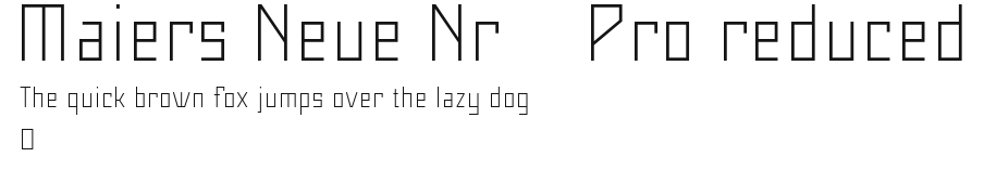 Maiers Neue Nr.8 Pro reduced.otf