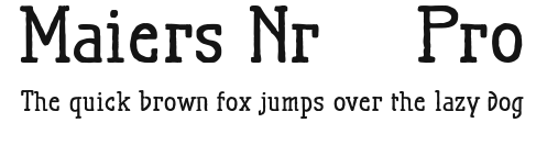 Maiers Nr.21 Pro.otf