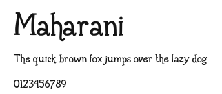 Maharani.otf