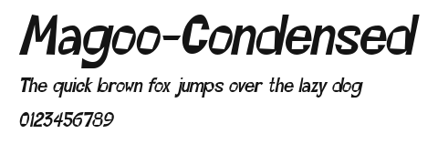 Magoo-Condensed Preview