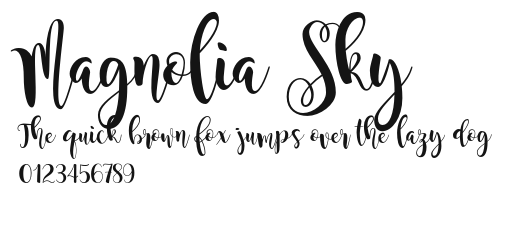 Magnolia Sky.otf