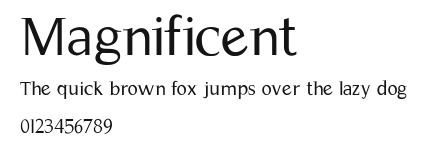 Magnificent.ttf