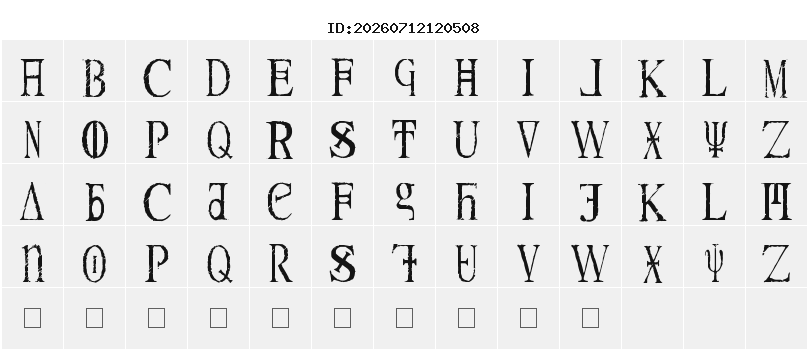 Character Map