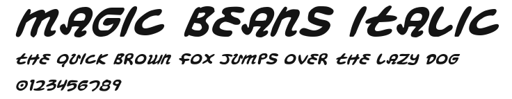 Magic Beans Italic.ttf