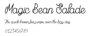 Magic Bean Salade.ttf