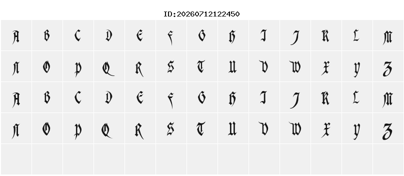 Character Map