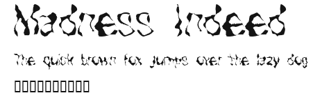 Madness Indeed.ttf