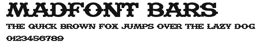 Madfont Bars.ttf