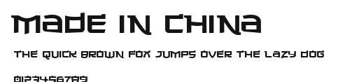 Made in China.ttf