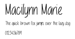 Macilynn Marie.ttf