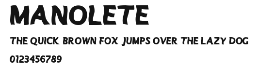 MANOLETE.ttf