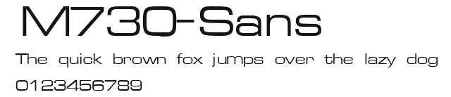 M730-Sans Preview