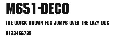 M651-Deco.ttf