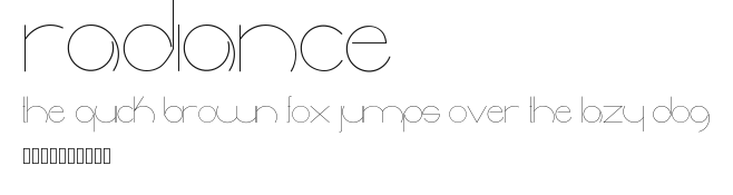 radiance.ttf