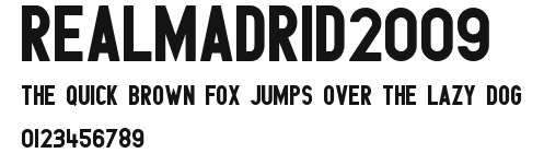 RealMadrid2009.ttf