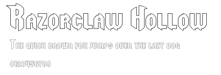 Razorclaw Hollow.ttf