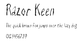 Razor Keen.ttf
