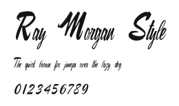 Ray Morgan Style.ttf