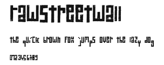 RawStreetWall.ttf