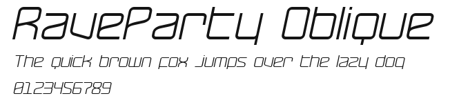 RaveParty Oblique Preview