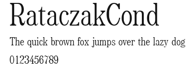 RataczakCond.ttf