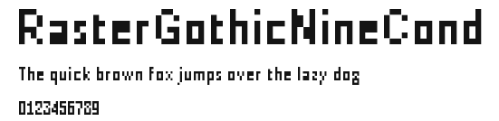 RasterGothicNineCond.ttf
