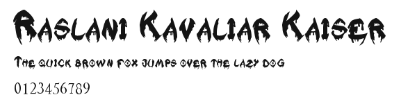 Raslani Kavaliar Kaiser.ttf