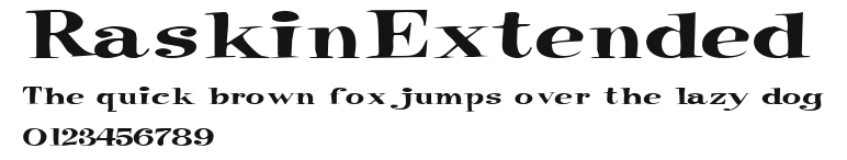 RaskinExtended Preview