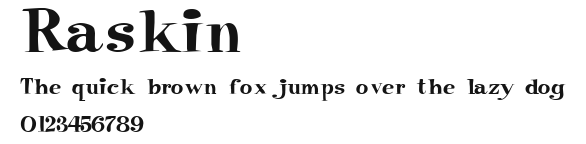 Raskin.ttf