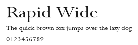 Rapid Wide Preview