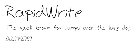 RapidWrite Preview