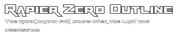 Rapier Zero Outline Preview