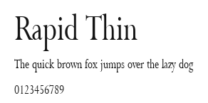 Rapid Thin Preview