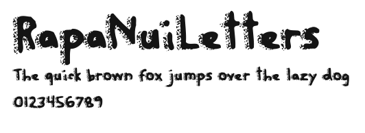 RapaNuiLetters Preview