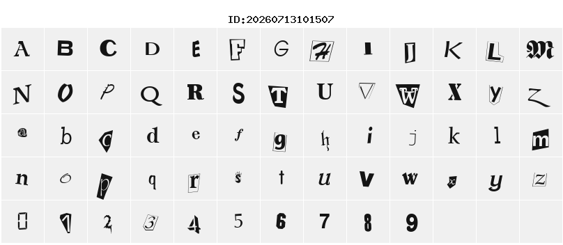 Character Map