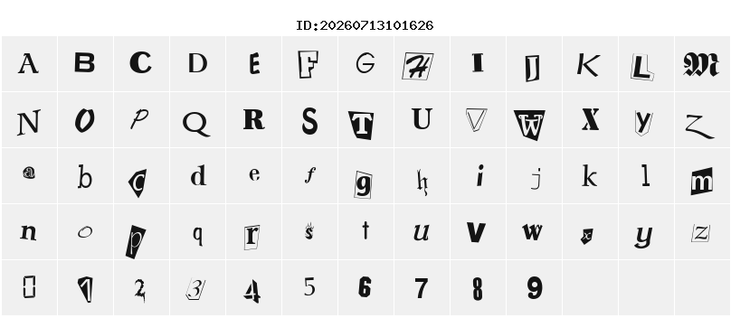 Character Map