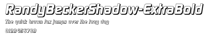 RandyBeckerShadow-ExtraBold.ttf