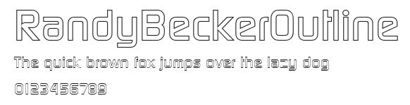 RandyBeckerOutline.ttf