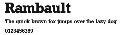 Rambault.ttf