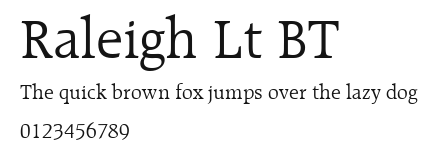 Raleigh Lt BT Preview