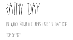 Rainy Day Preview