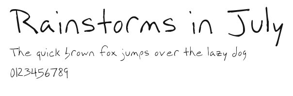 Rainstorms in July Preview