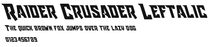 Raider Crusader Leftalic Preview