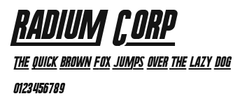 Radium Corp.ttf