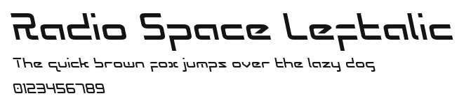 Radio Space Leftalic.ttf